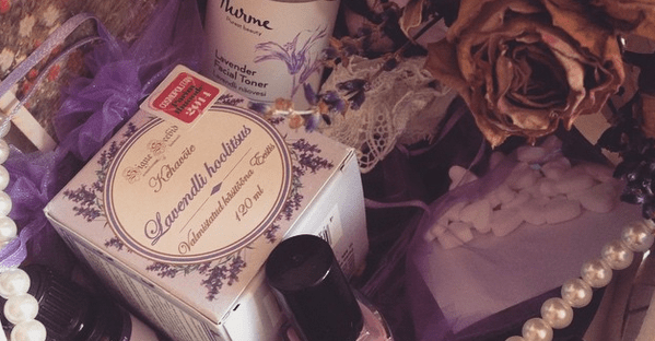 Lavender beauty products