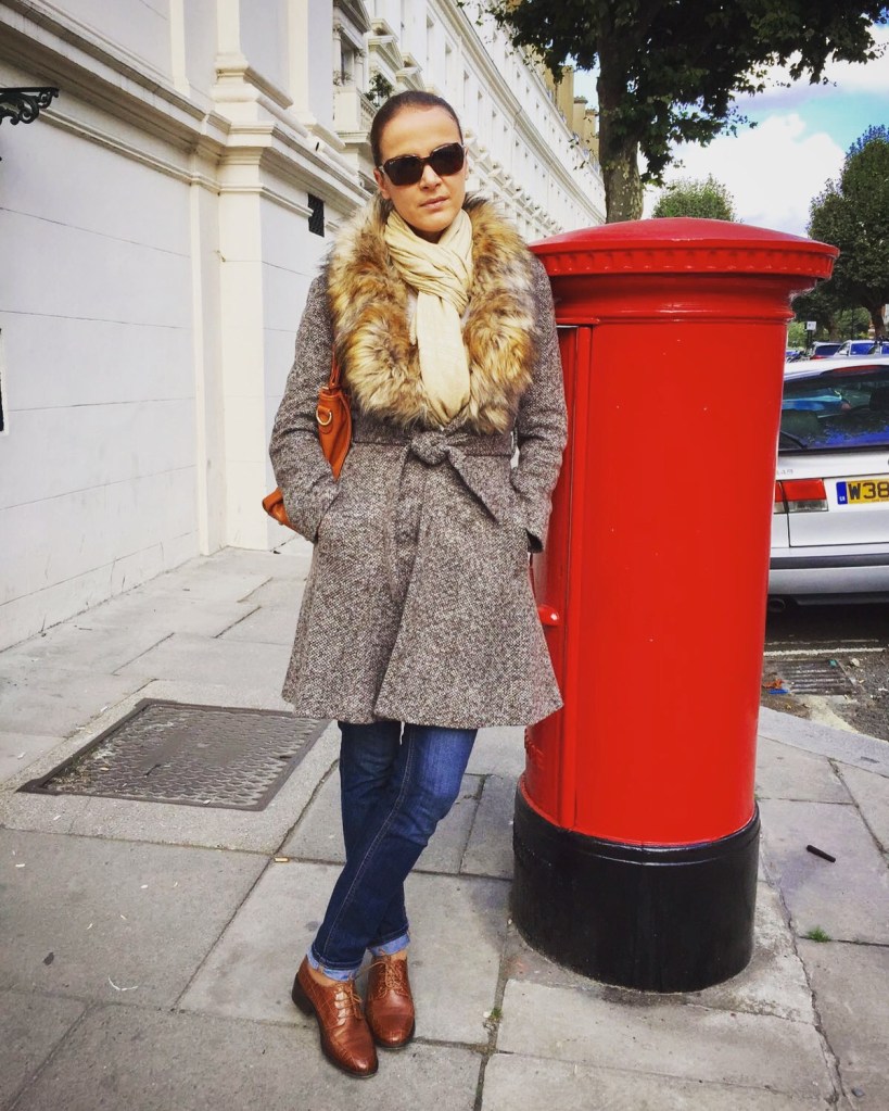London autumn style outfit 