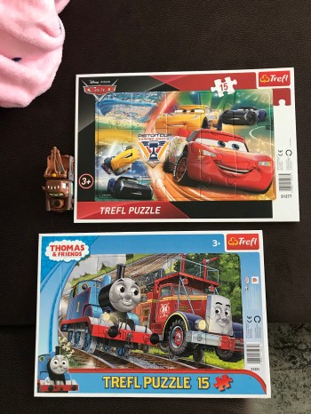 Toddler loves Trefl puzzles